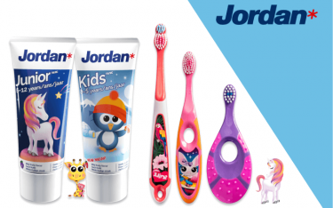 Зубные щетки и пасты Jordan в Детском Мире!