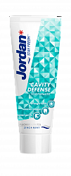 Зубная паста Jordan Cavity Defense («Защита от кариеса») для взрослых 75 мл