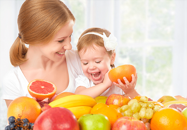 Самые полезные фрукты и овощи для детей по сезонам